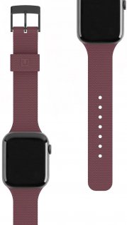Ремінець UAG for Apple Watch 42/44mm - U Dot Silicone Aubergine (19249K314747)