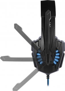 Гарнітура Defender Warhead G-390 Black/Blue (64039)