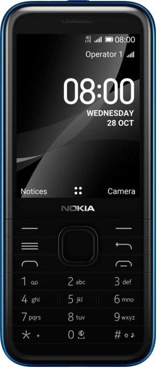 Мобільний телефон Nokia 8000 4G Blue