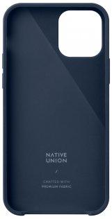 Чохол Native Union for iPhone 12 Pro Max - Clic Canvas Case Indigo (CCAV-IND-NP20L)