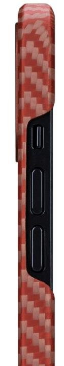 Чохол Pitaka for iPhone 12 Pro - MagEZ Case Red/Orange Herringbone (KI1207P)