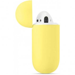 Чохол HiC for AirPods - Silicone Case Yellow