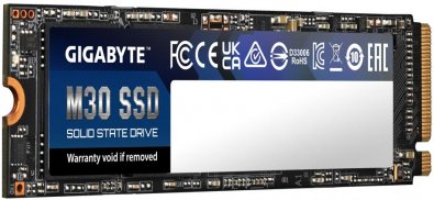 Твердотільний накопичувач Gigabyte M30 2280 PCIe 3.0x4 NVMe 512GB (GP-GM30512G-G)
