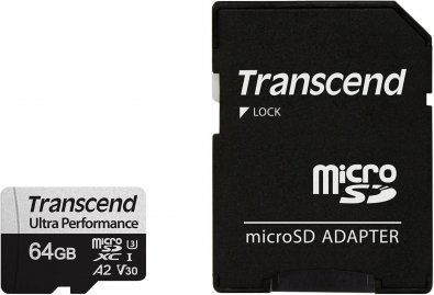 Карта пам'яті Transcend Ultra Performance Micro SDXC 64GB (TS64GUSD340S)