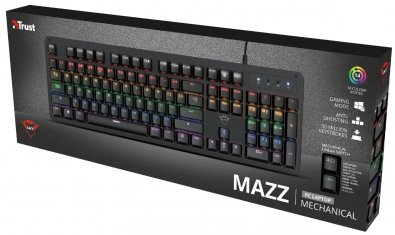 Клавіатура Trust GXT 863 Mazz (24200_TRUST)