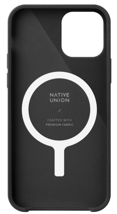 Чохол Native Union for iPhone 12/12 Pro - Clic Canvas Magneric Case Slate (CCAVM-BLK-NP20M)