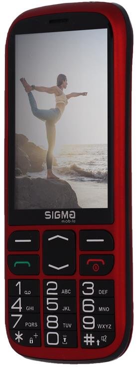 Мобільний телефон SIGMA Comfort 50 Optima Red