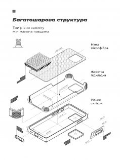 Чохол ArmorStandart for Oppo A74 4G - Icon Case Dark Blue (ARM59550)