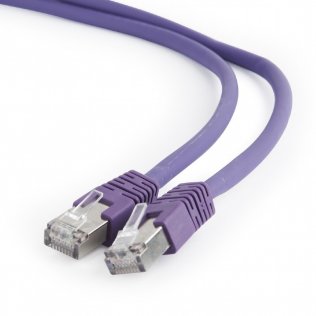 Патч-корд Cablexpert Cat.6 S/FTP RJ45 0.5m Purple (PP6A-LSZHCU-V-0.5M)