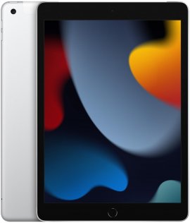 Планшет Apple iPad A2604 2021 Wi-Fi Cellular 64GB Silver (MK493)
