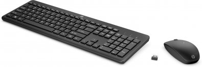 Комплект клавіатура+миша HP 235 Wireless Keyboard and Mouse Combo Black (1Y4D0AA)