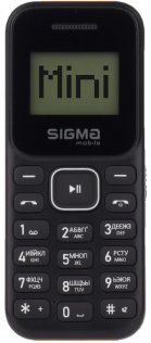 Мобільний телефон SIGMA X-style 14 Mini Black/Orange