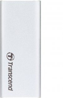 Зовнішній жорсткий диск Transcend ESD240C 120GB Silver (TS120GESD240C)