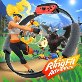 Контролер Ring Fit Adventure + гра + ремінь [Nintendo Switch, Russian version] Картридж