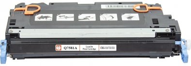 Сумісний картридж BASF for HP CLJ 3800 Q7581A Cyan (BASF-KT-Q7581A_CRG711)