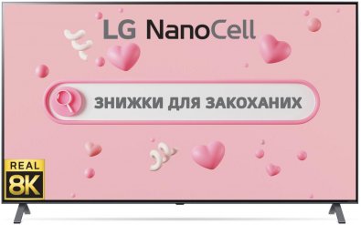 Телевізор LED LG 65NANO806NA (Smart TV, Wi-Fi, 3840x2160)