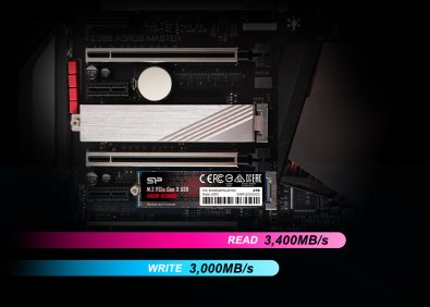 SSD-накопичувач Silicon Power UD70 2280 PCIe 3.0 x4 500GB (SP500GBP34UD7005)