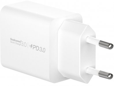 Зарядний пристрій Momax UM13 One Plug PD 20W QC 3.0 White (UM13EUW)
