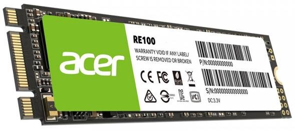 SSD-накопичувач Acer RE100 2280 SATA III 256GB (BL.9BWWA.113)