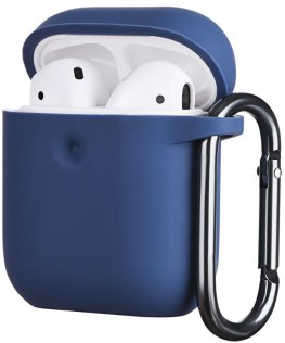 Чохол 2E for Apple Airpods - Pure Color Silicone (3.0mm) Navy