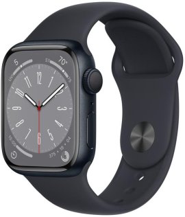 Смарт годинник Apple Watch Series 8 GPS 41mm Midnight Aluminum Case with Sport Band Midnight