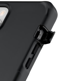Чохол iTSkins for iPhone 14 Plus VAULT R SOLID with MagSafe Charcoal Black (AP4R-VAMSO-CABL)