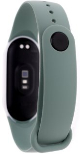 Ремінець Climber for Xiaomi Mi Band 5/6 - Silicone Two-color Light green white