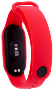 Ремінець Climber for Xiaomi Mi Band 5/6 - Silicone Solid Red