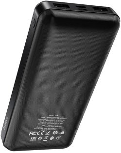 Батарея універсальна Hoco J72A 20000mAh Black (J72A 20000 Black)