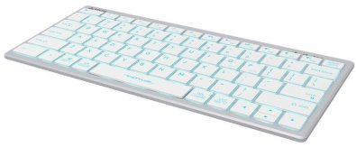 Клавіатура компактна A4tech FX61 Fstyler USB White