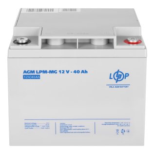 Батарея для ПБЖ Logicpower AGM LPM-MG 12V - 40 Ah ( AGM LPM-MG 12V - 40 Ah )