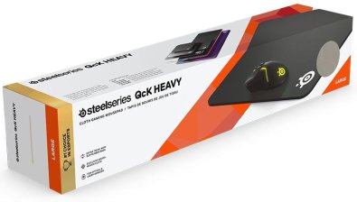 Килимок SteelSeries QcK Heavy Gaming Black (63008)