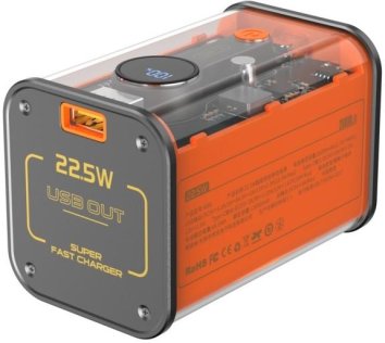 Батарея універсальна BYZ W90 20000mAh 22.5W Orange (BYZ-W90-O)