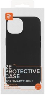 Чохол 2E for Apple iPhone 14 - Basic Liquid Silicone Black (2E-IPH-14-OCLS-BK)