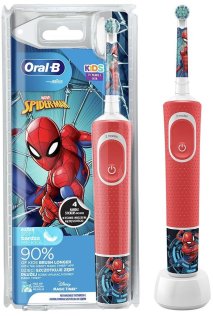 Електрична зубна щітка Braun Oral-B Kids Spider-Man D100.413.2K (D100.413.2K Spider-Man)
