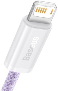  Кабель Baseus Dynamic Series Fast Charging Data Cable 2.4A AM / Lightning 2m Purple (CALD000505)