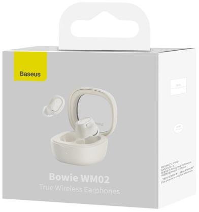 Навушники Baseus Bowie WM02 Creamy/White (NGTW180002)