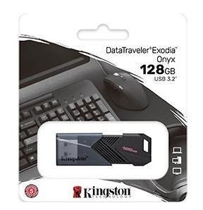 Флешка USB Kingston DataTraveler Exodia Onyx 128GB (DTXON/128GB)