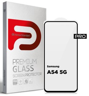 Захисне скло ArmorStandart for Samsung A54 5G A546 2023 - Full Glue Black (ARM66208)