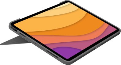 Чохол-клавіатура Logitech for Apple iPad Air 4/5 gen - Combo Touch US International Oxford Grey (920-010272)
