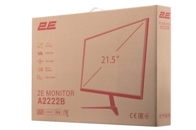 Монітор 2E A2222B Black (2E-A2222B-01.UA)