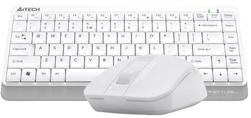 Комплект клавіатура+миша A4tech (FG1112 White)