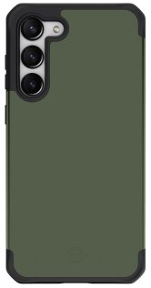 Чохол iTSkins for Samsung S23 Plus - HYBRID R DRIVE Olive Green (SGCP-HBDUO-KAKI)