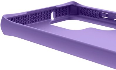 Чохол iTSkins for Samsung S23 Ultra - SPECTRUM R SILK Light Purple (SGCR-HBURN-LIPP)
