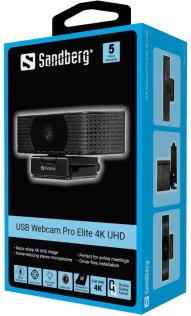 Web-камера Sandberg USB Webcam Pro Elite 4K UHD (134-28)