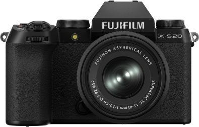 Цифрова фотокамера Fujifilm X-S20 plus Kit XC 15-45mm F3.5-5.6 Black (16781917)