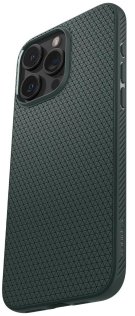 Чохол Spigen for Apple iPhone 15 Pro Max - Liquid Air Abyss Green (ACS06564)