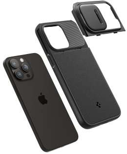 Чохол Spigen for Apple iPhone 15 Pro Max - Optik Armor MagFit Black (ACS06599)