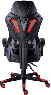 Крісло Aula F010 Black/Red (6948391286228)