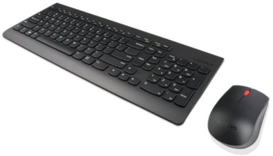 Комплект клавіатура+миша Lenovo 510 Combo UKR Wireless Black (GX31D64836)